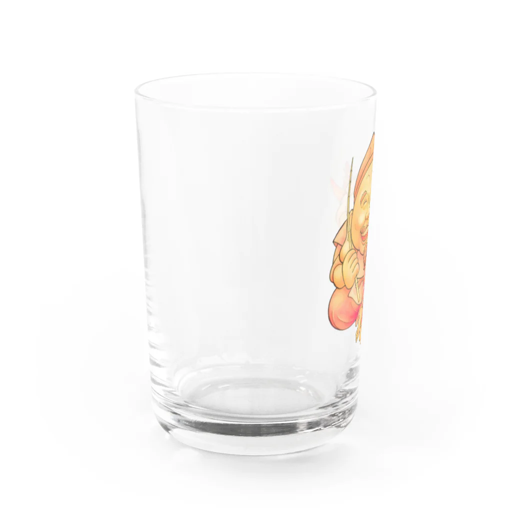 ボアヴィーダのえびすさん総天然色 Water Glass :left