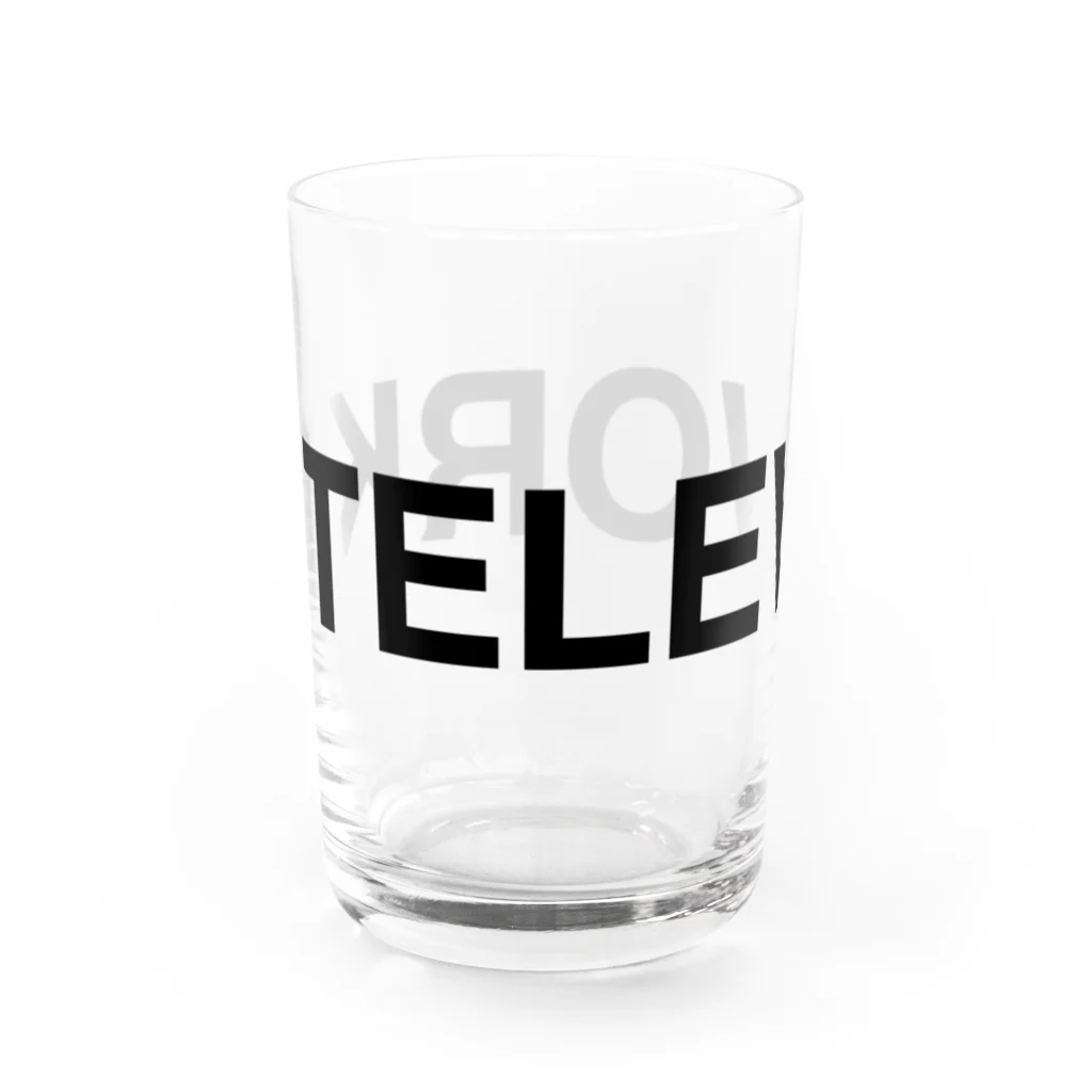 TOKYO LOGOSHOP 東京ロゴショップのTELEWORK-テレワーク- Water Glass :left