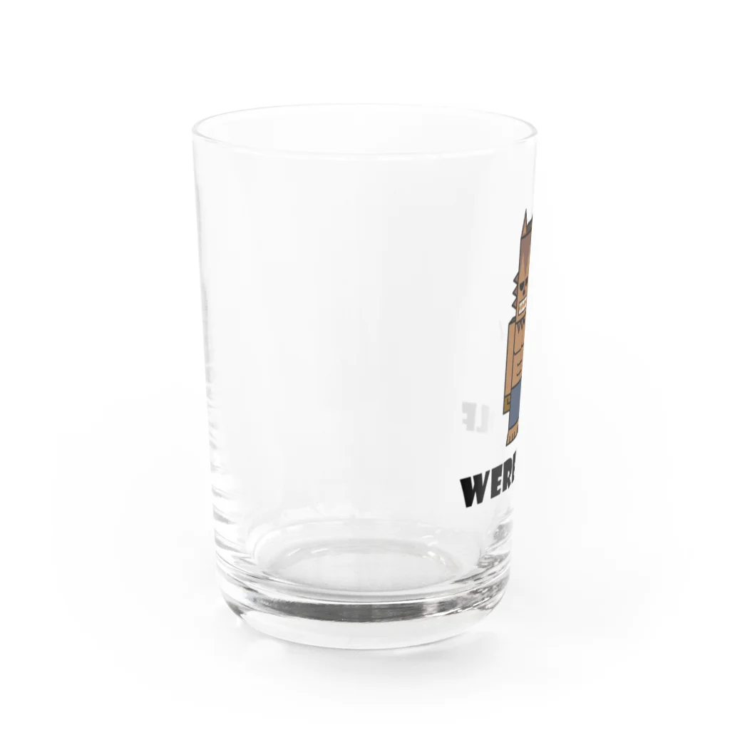 Studioチャカのの【ハロウィン】狼男 Water Glass :left