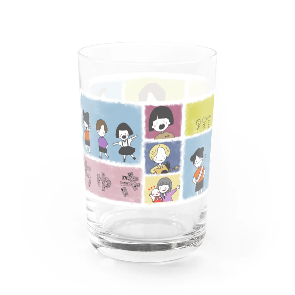 社会人女(はる)のみんな大集合 Water Glass :left