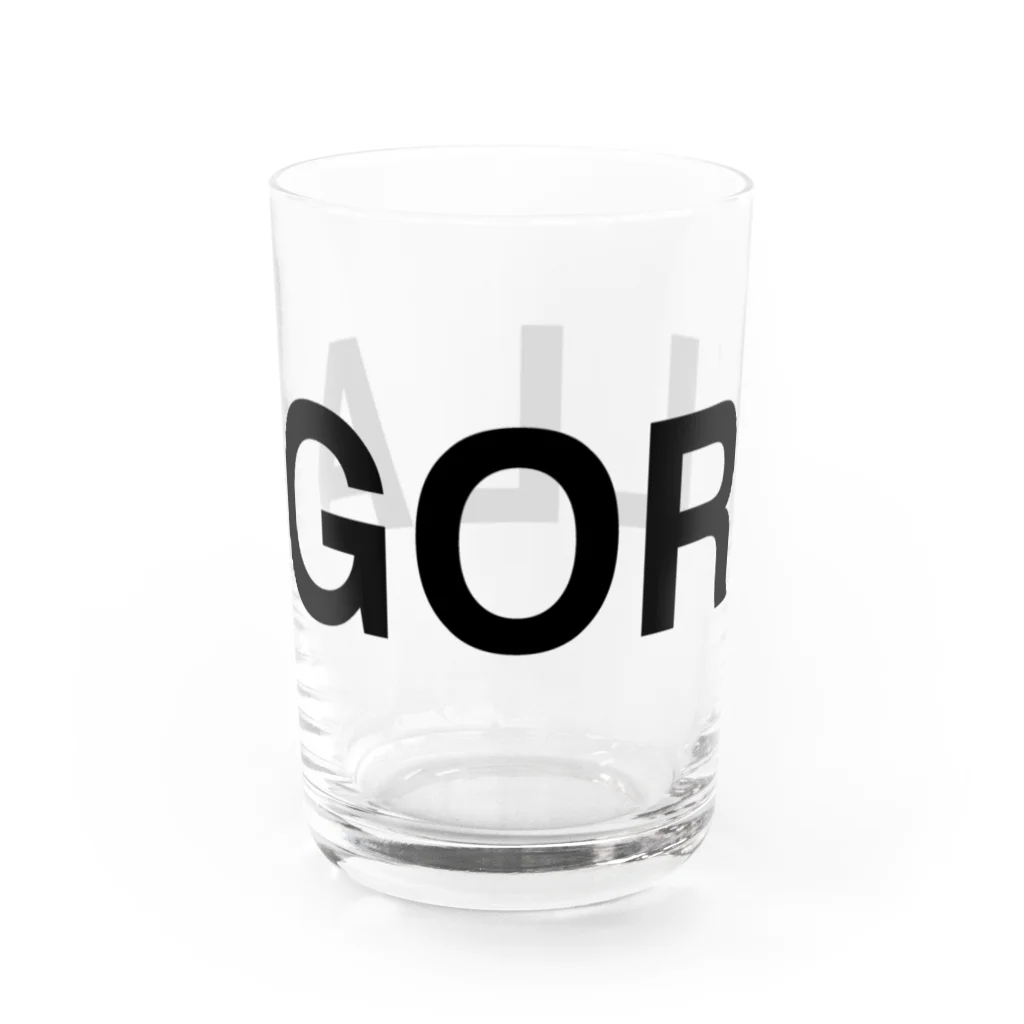 TOKYO LOGOSHOP 東京ロゴショップのGORILLA-ゴリラ- Water Glass :left