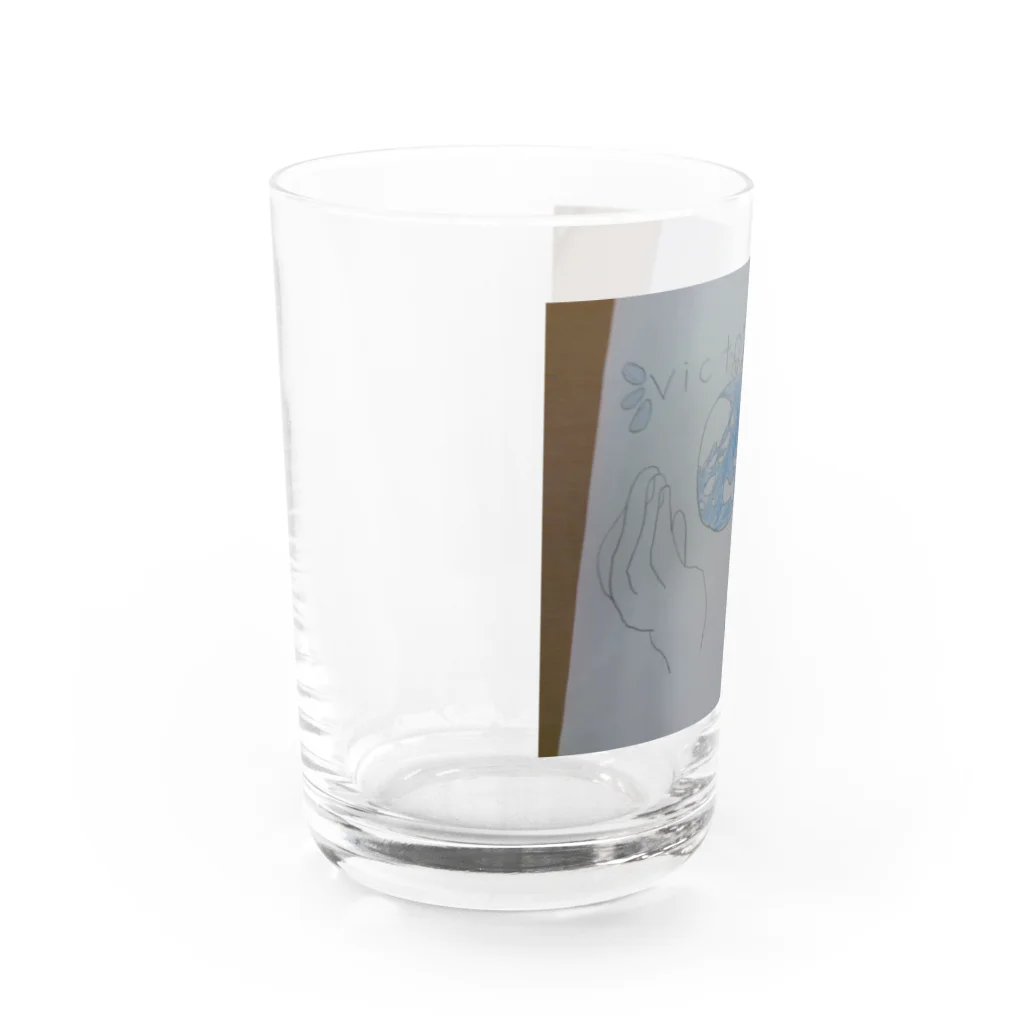 KORINEVERSのvictory \地球を救え\ Water Glass :left