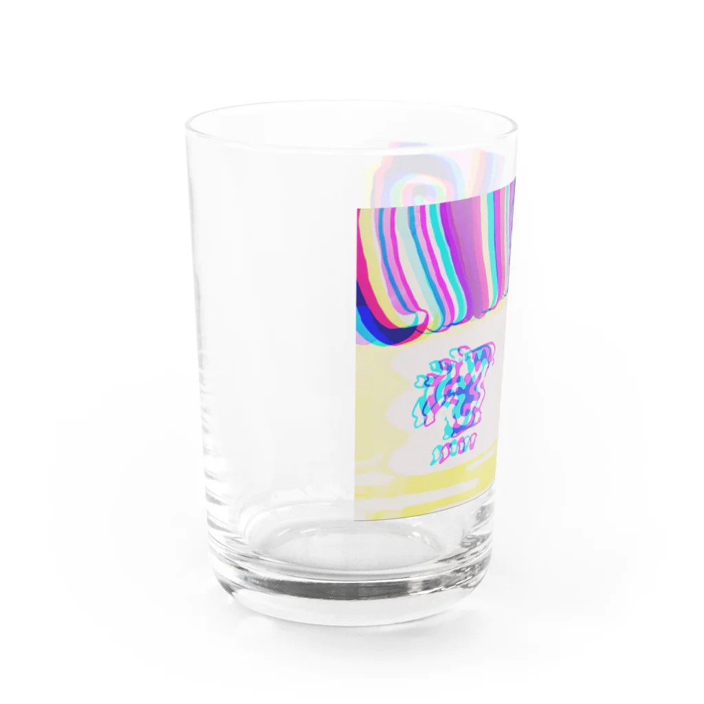 りっぴのみずのなかのわたしブロークン Water Glass :left