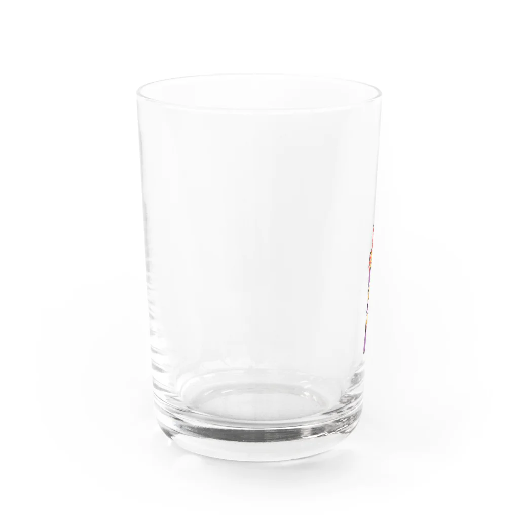 pinyo吉の誕生日　ロウソク小 Water Glass :left