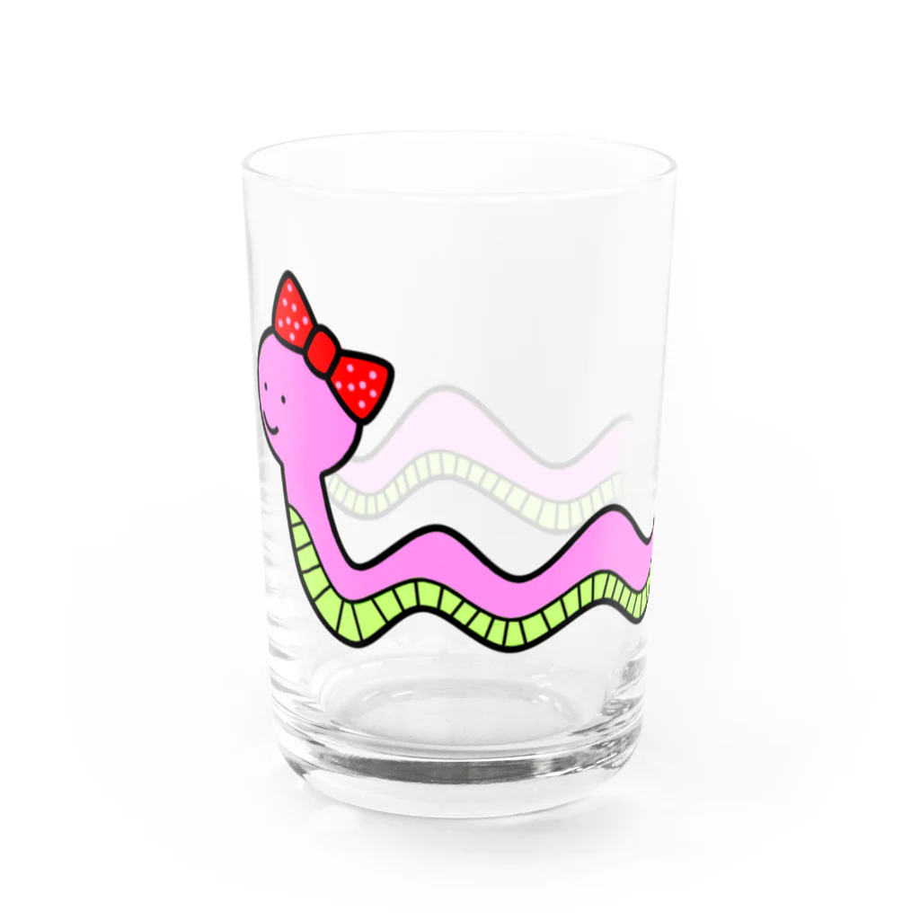 しげおのへび子ちゃん Water Glass :left