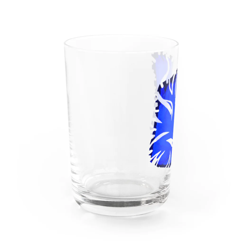 MUGURa-屋の青バリエーション Water Glass :left