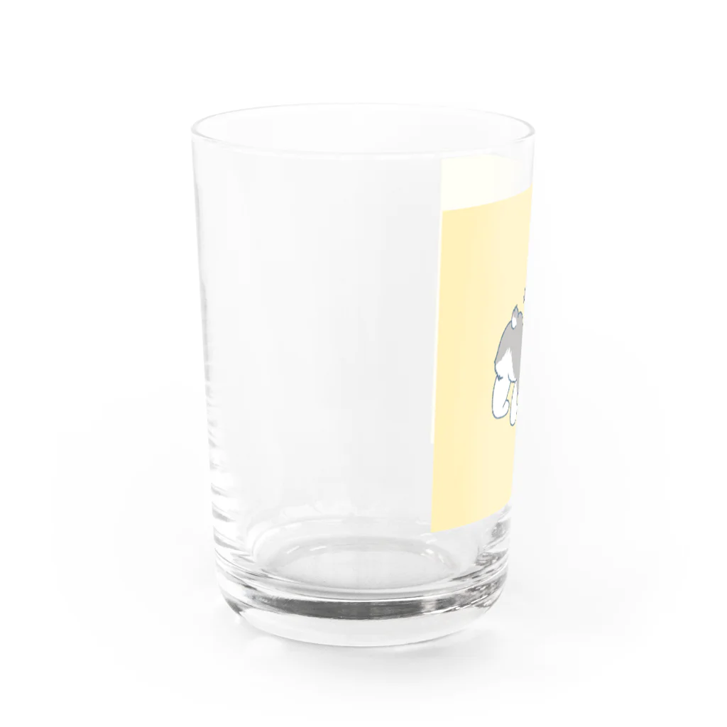 アコモ・マユラスのしりウサmofumofu Water Glass :left