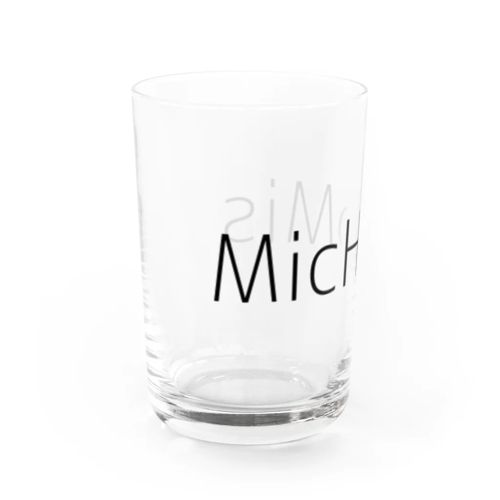MicHoMisのmichomis　グラス グラス左面