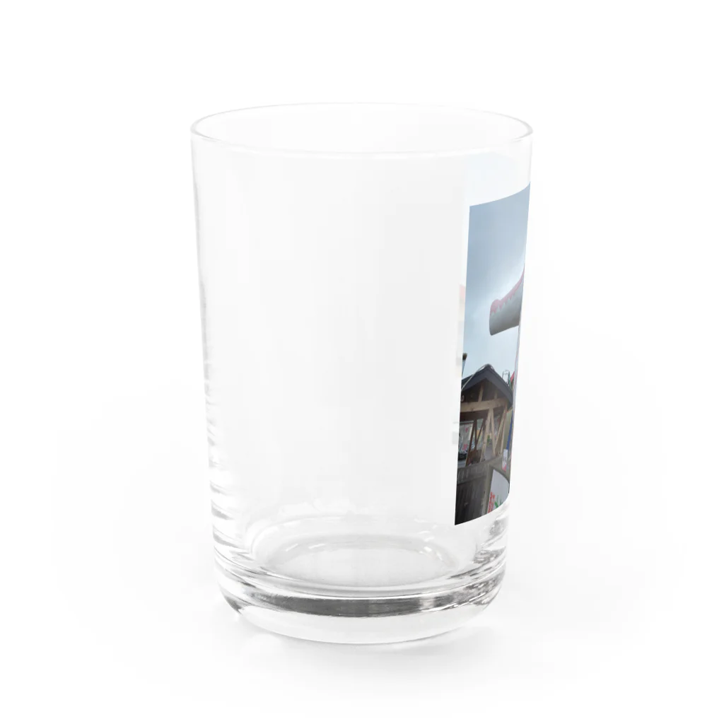 ダークサムライソードのおもいでワニ Water Glass :left