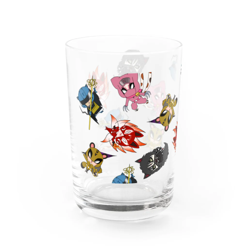 こつめちゃんのおみせの妖怪ヒーローズ Water Glass :left