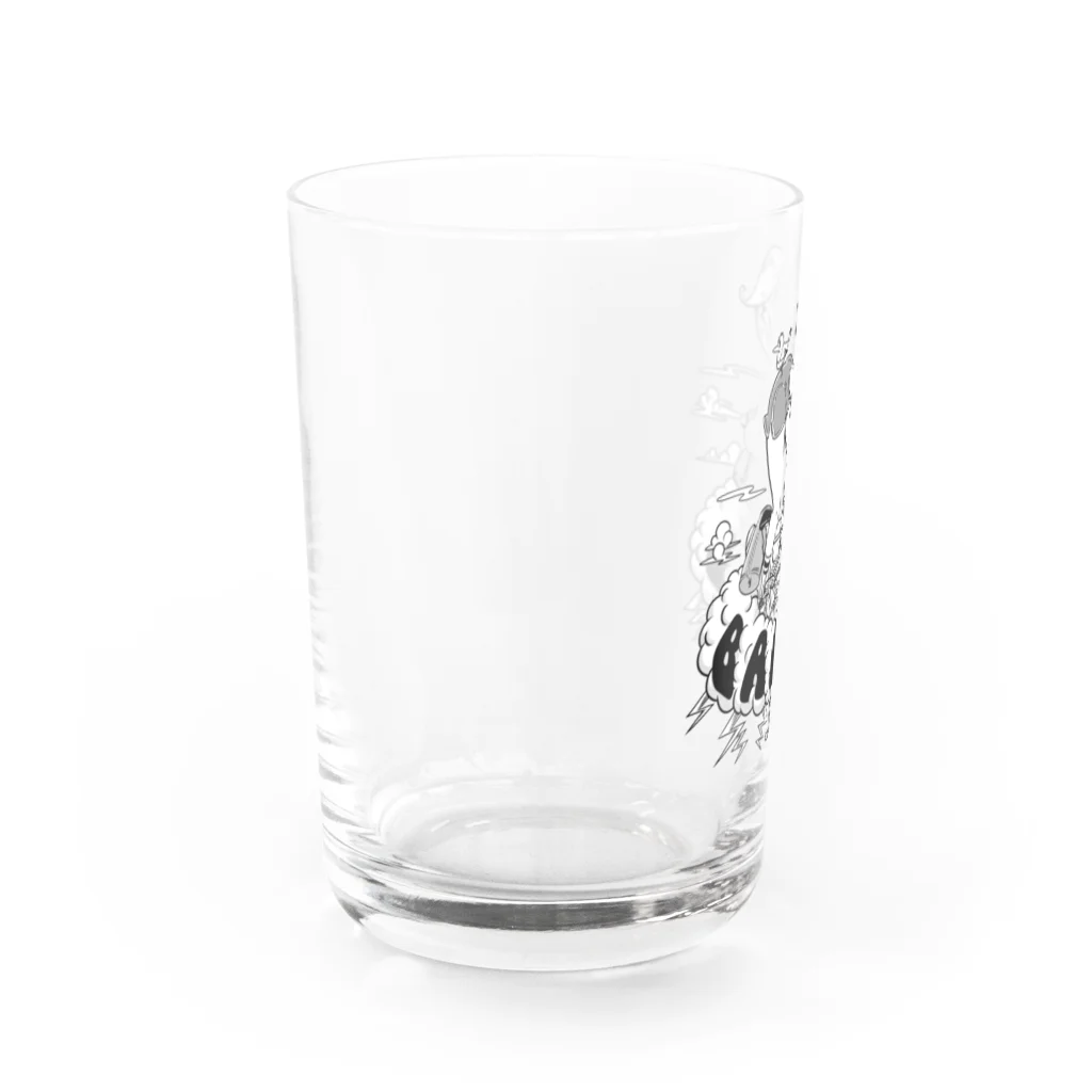 nidan-illustrationの"BABEL" Water Glass :left