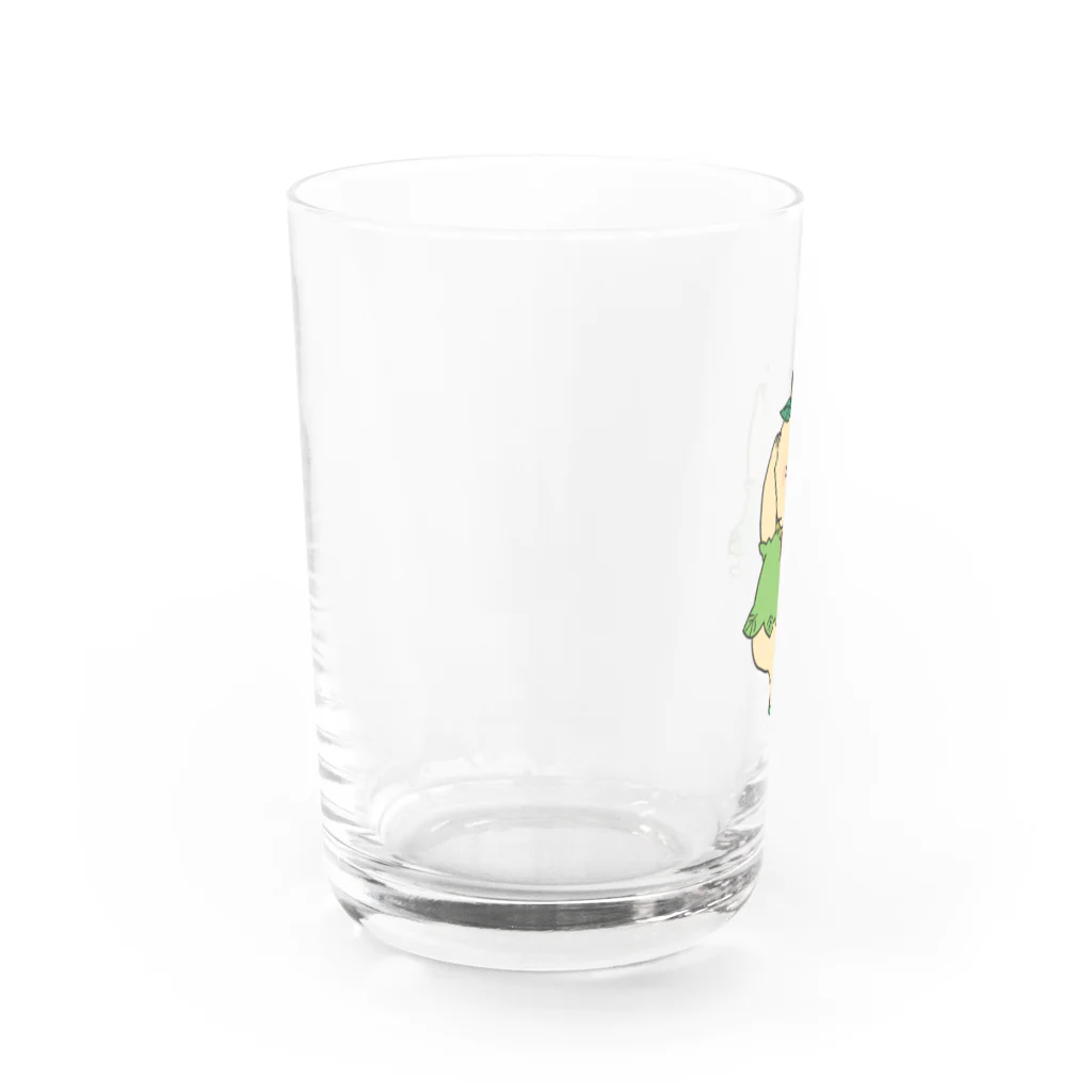 ぱくぱく村ふるさと納税のぱくぱく村のお茶畑の妖精 Water Glass :left