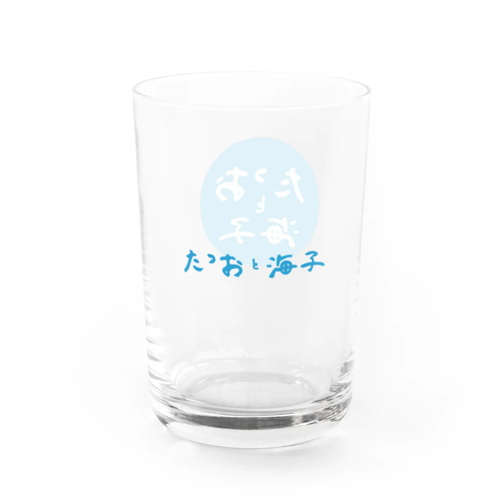 たつおと海子 公式ショップのたつおと海子 Water Glass :left
