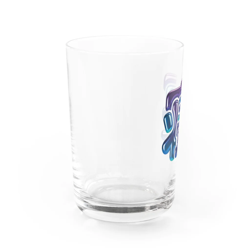 DESTROY MEの寝 Water Glass :left