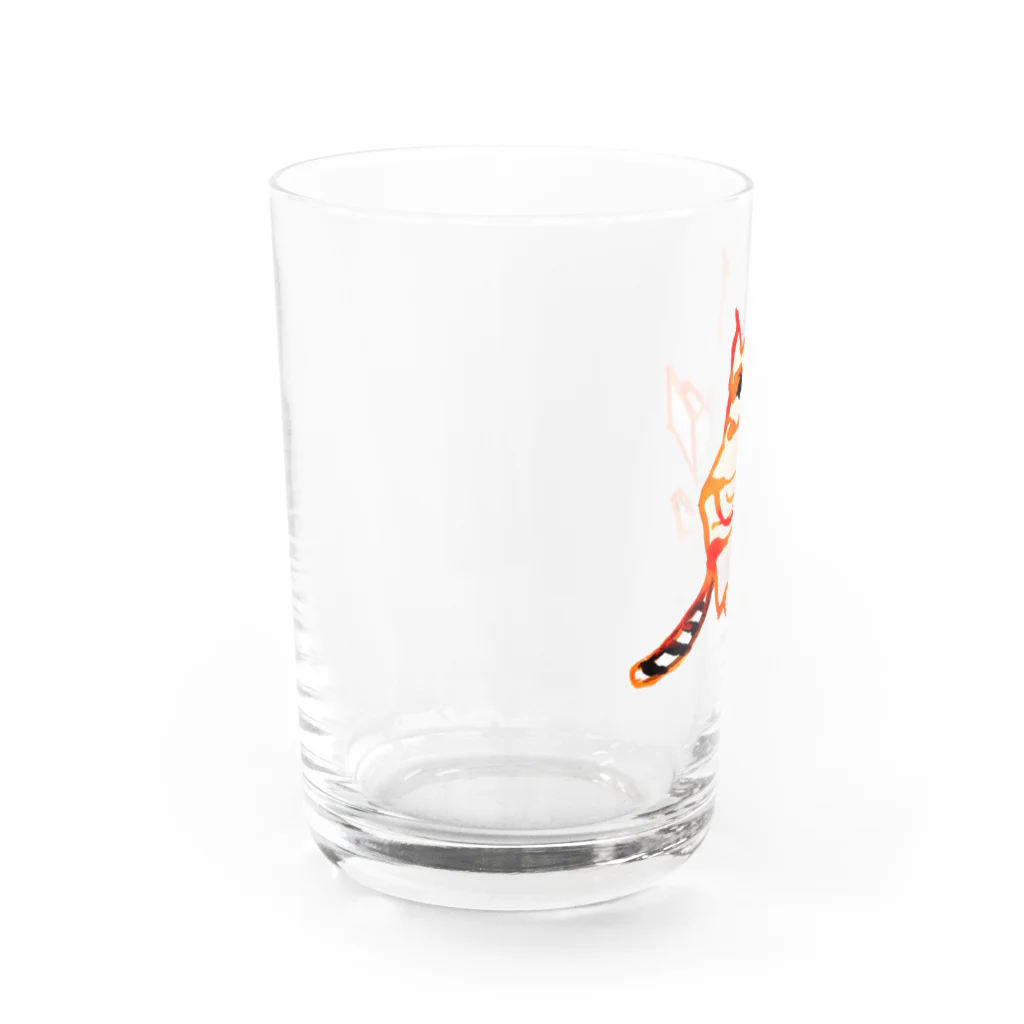 3分描画で描いた絵のお店のレッサーjr Water Glass :left