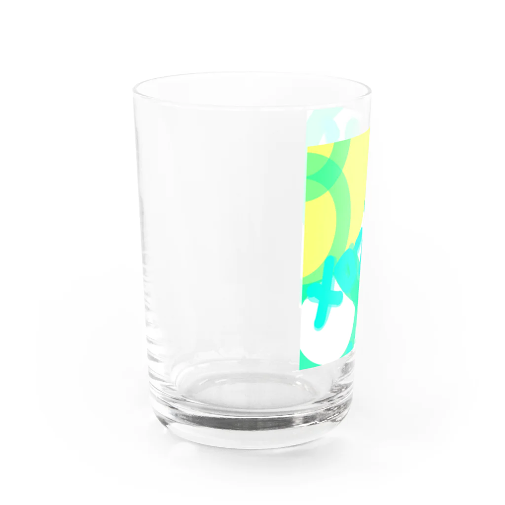 anpannのメロンクリームソーダ Water Glass :left