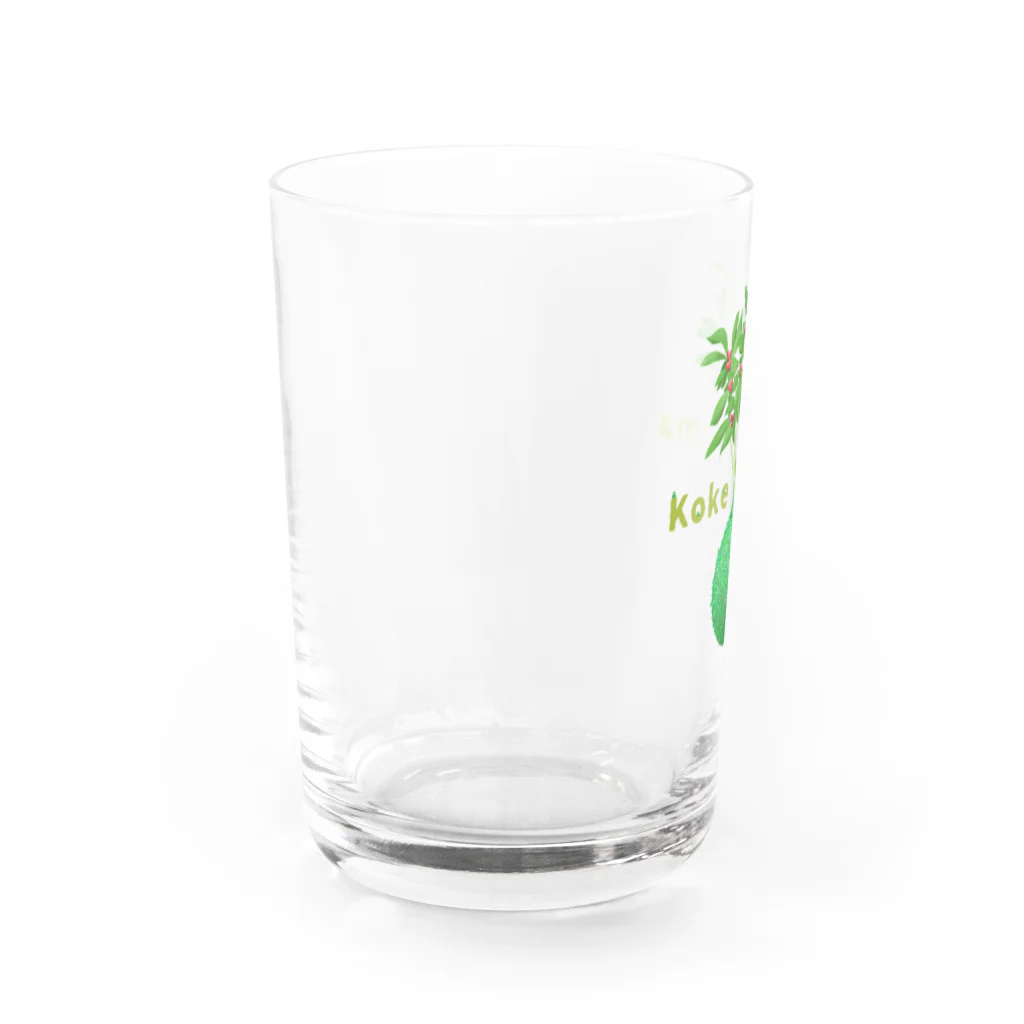 ekoeko ショップの苔玉 こけだま グラス Water Glass :left