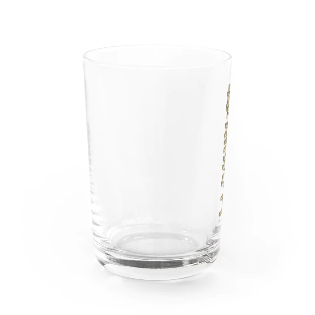 DESTROY MEの極楽浄土 Water Glass :left