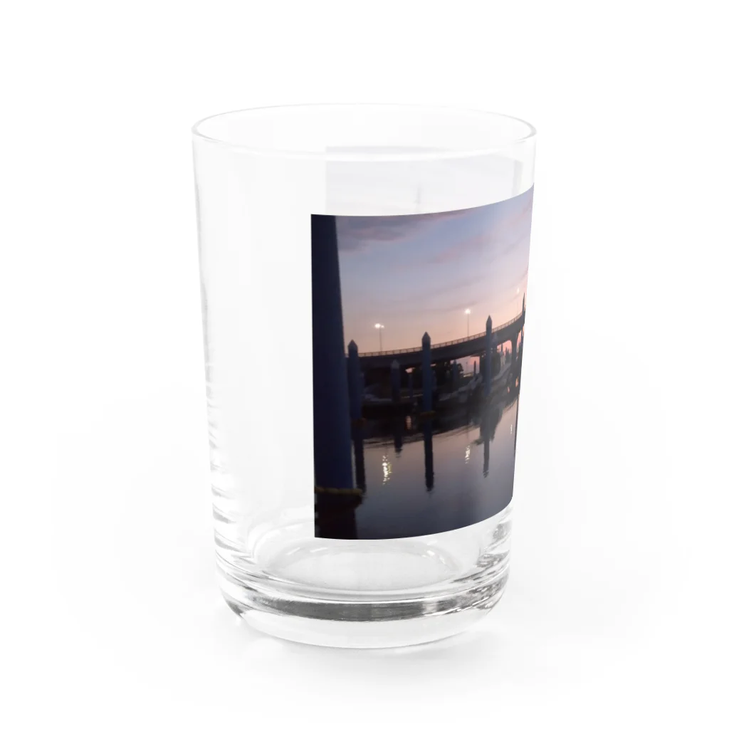 kanabuunの美しい夜景 Water Glass :left