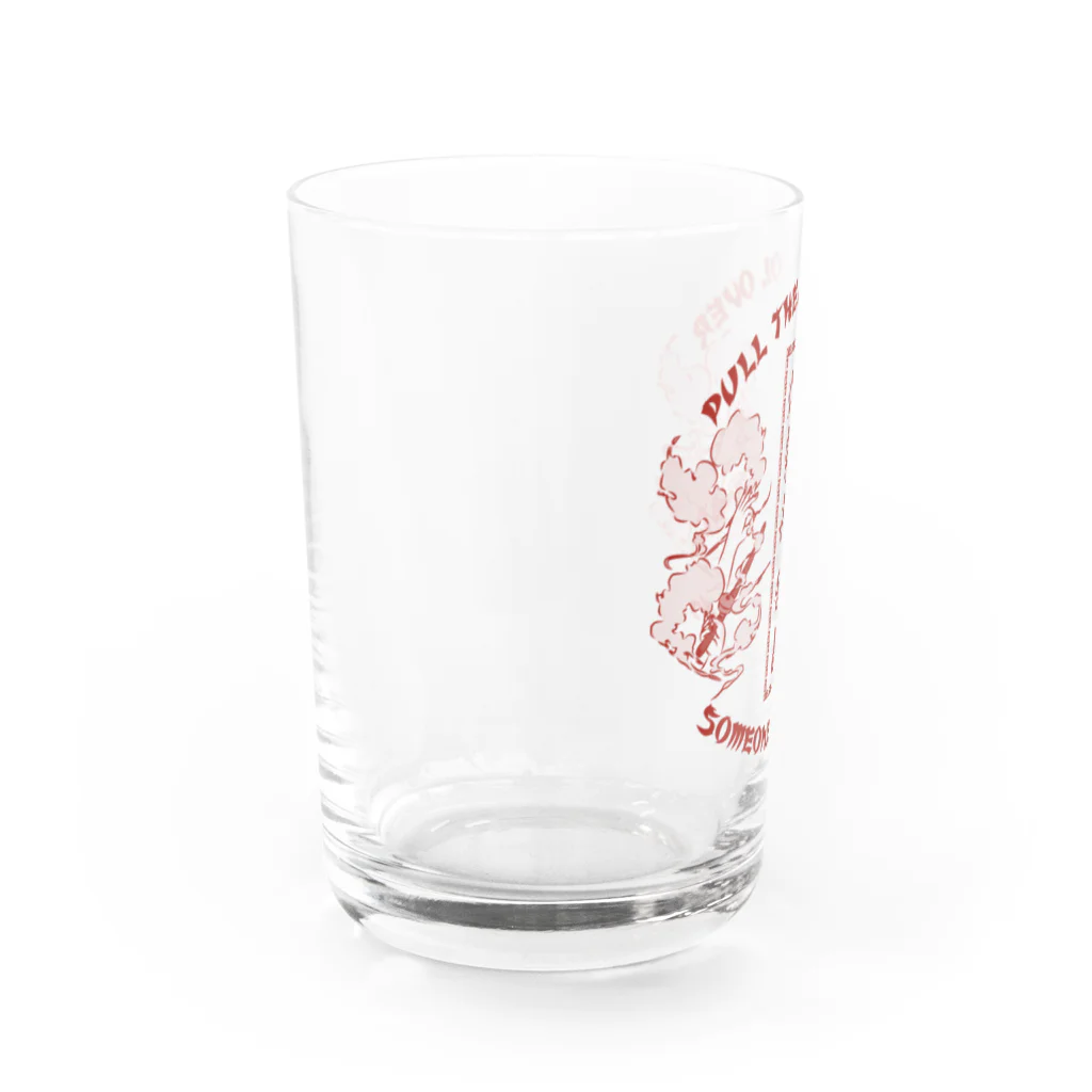 中華呪術堂（チャイナマジックホール）の【NEW赤・表】煙に巻く【烟雾和镜面】  Water Glass :left