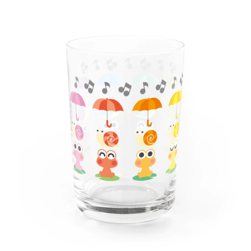 VIETSTAR★１０８のレトログラス　レインボーカエル Water Glass :left