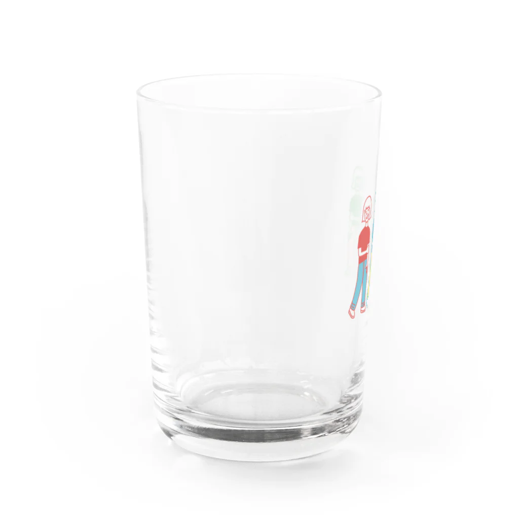 Diver Down shopの3girls Water Glass :left