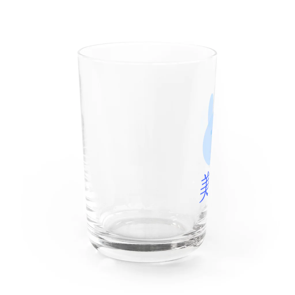 みずいろのおとふのビミィ‥ Water Glass :left