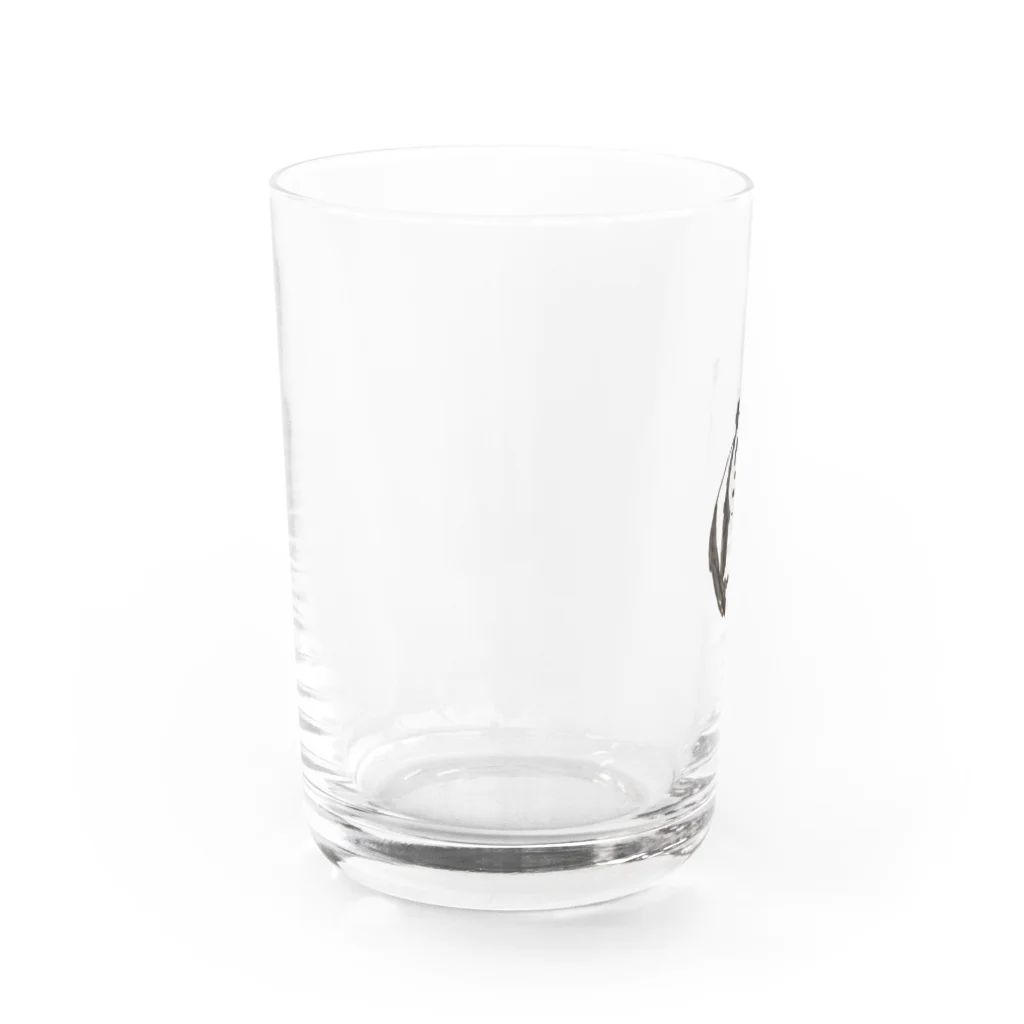 アイザワ商店　こしぇるのぱんだ君① Water Glass :left