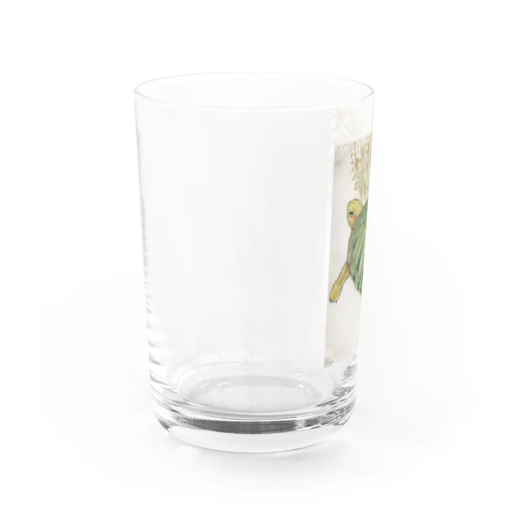 ねんこね。未来子のアカミミちゃん Water Glass :left