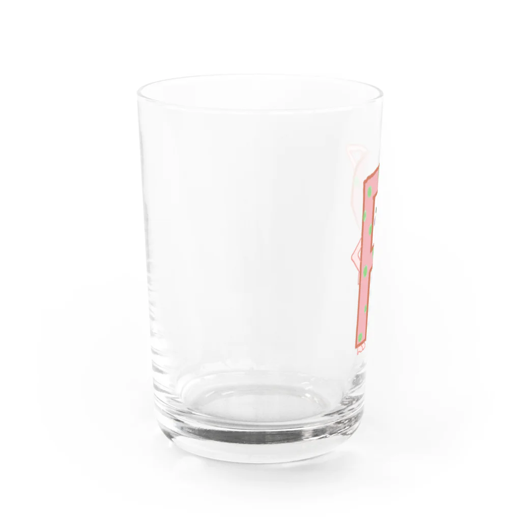 ミーミー⭐︎イニシャルズ/スージーズストアのイニシャルズ⭐︎P(ピー) Water Glass :left