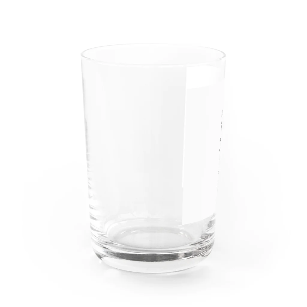 ぐう太郎🐶のおならがくさい Water Glass :left