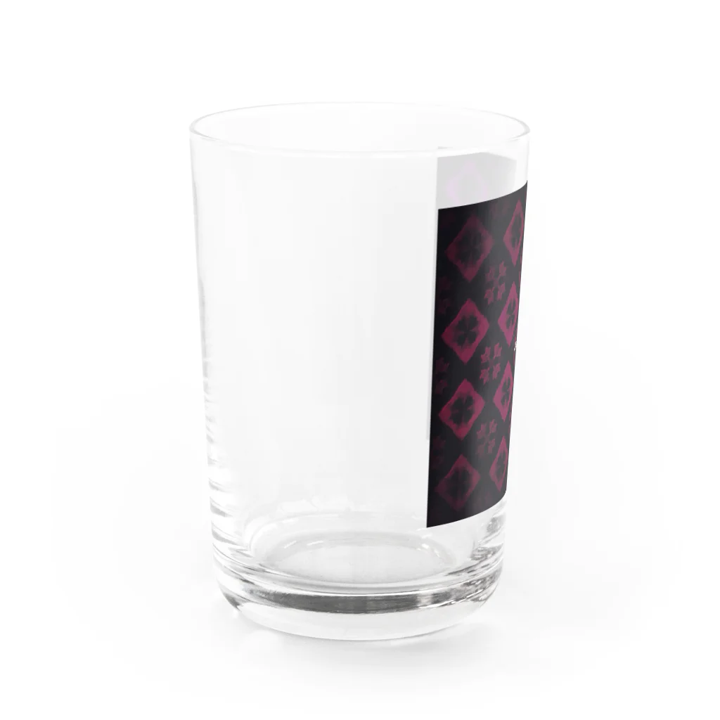 【ホラー専門店】ジルショップの紅×紫(ツートンカラー) Water Glass :left