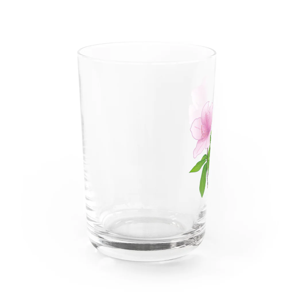 yamame1000ninのつつじ Water Glass :left