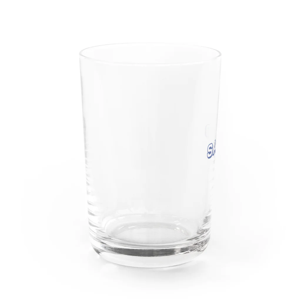 VIETSTAR★１０８の佐藤さん（青） Water Glass :left