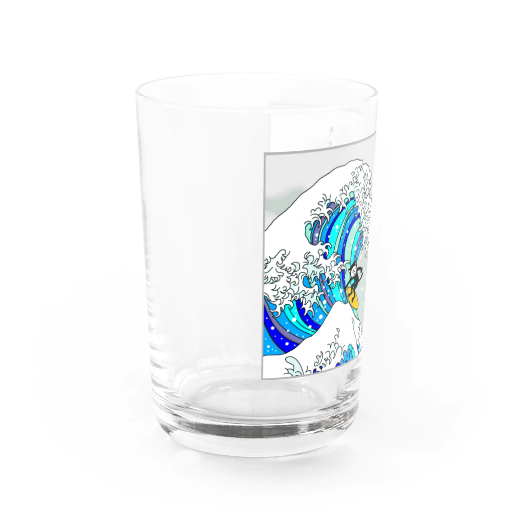 キグルミネコのキグルミネコの波乗り編 Water Glass :left