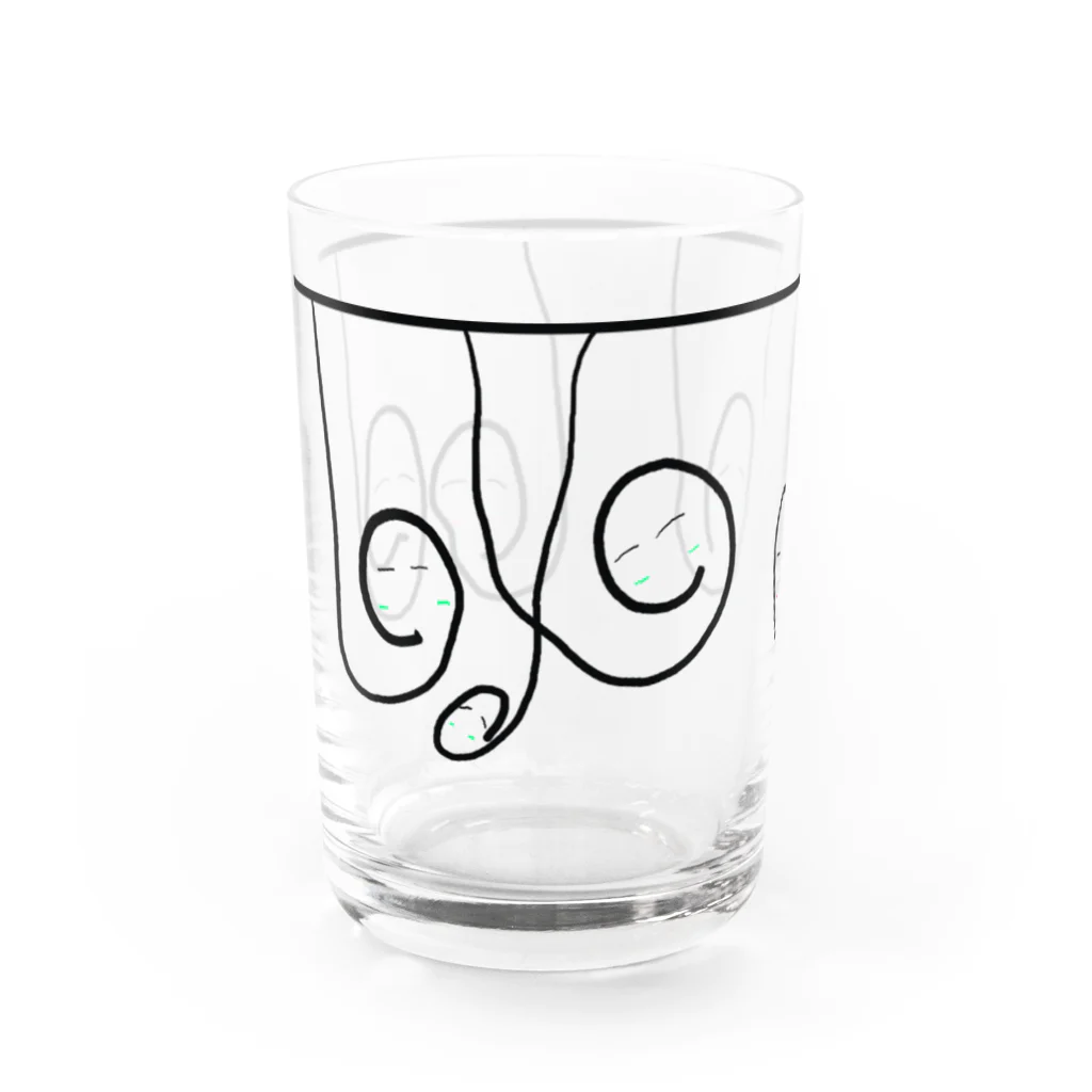 ひなたさん家の良心市のある日 Water Glass :left