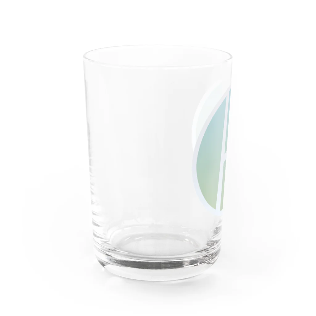 REST IN RECORDSのレストインレコーズ | レーベルロゴ | オフィシャルカラー Water Glass :left