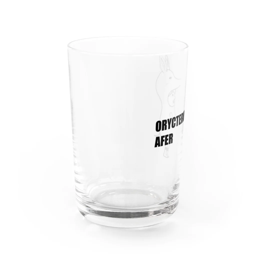 the ordinary stamp atelierのツチブタくん Water Glass :left