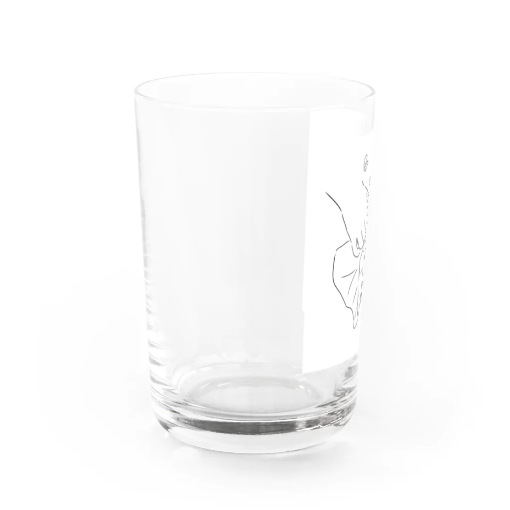 Reinaのこぼしたプロテイン Water Glass :left