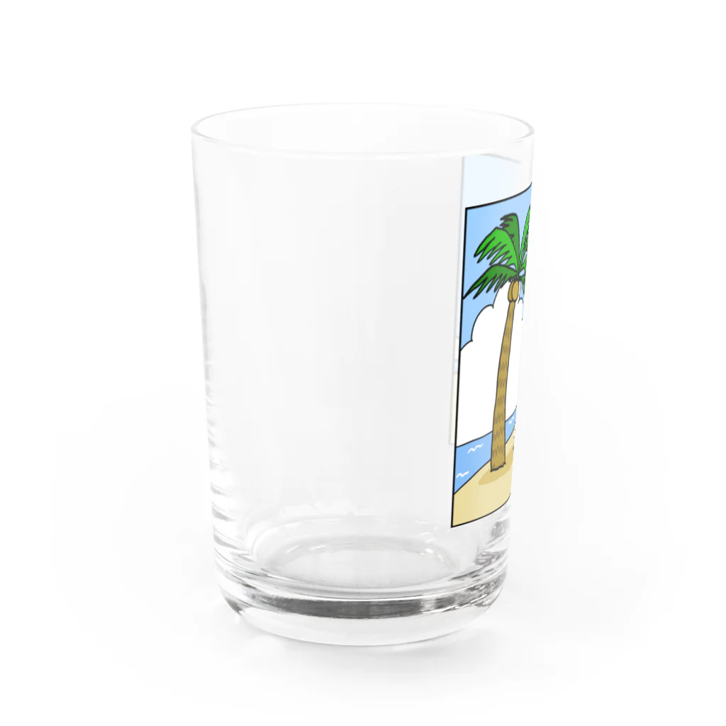 NOKIO MUXのニワトリの休日　夏C Water Glass :left