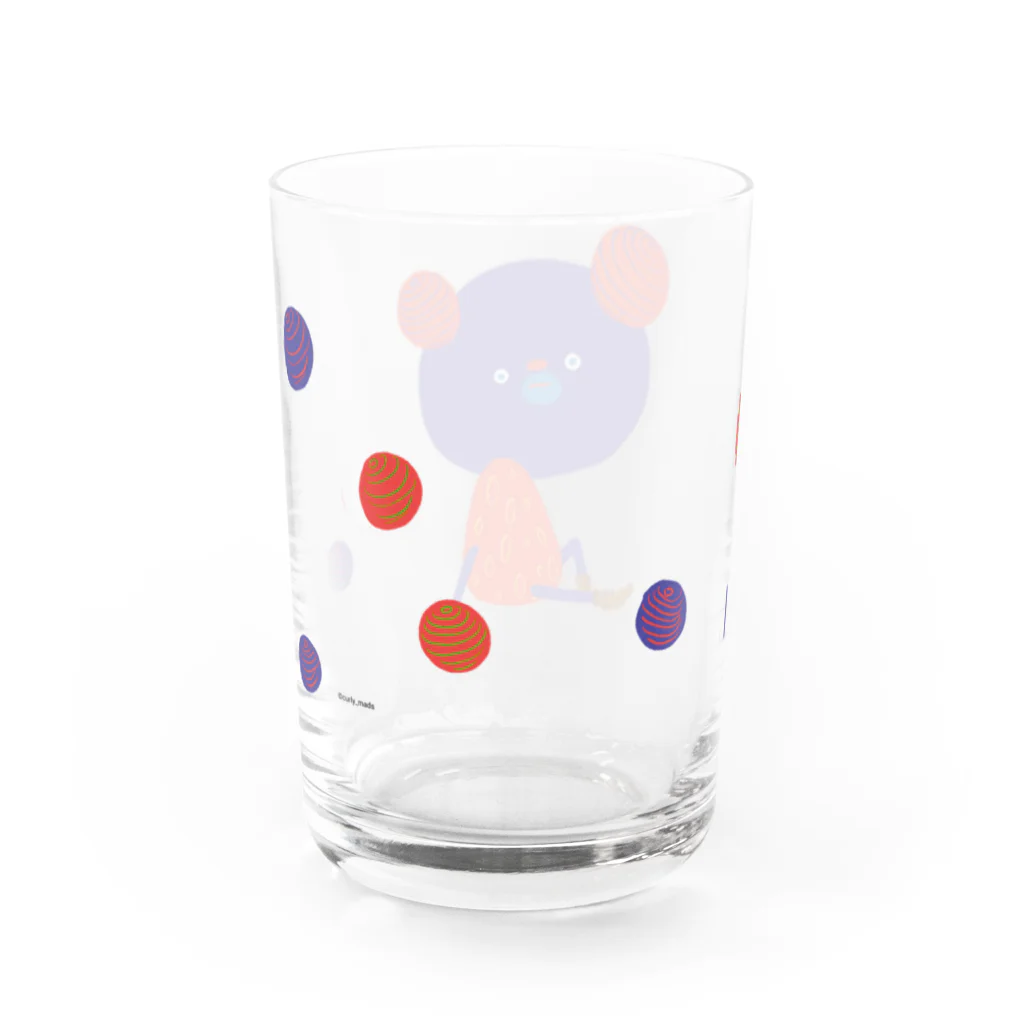 curly_mads online storeのBAN Water Glass :left