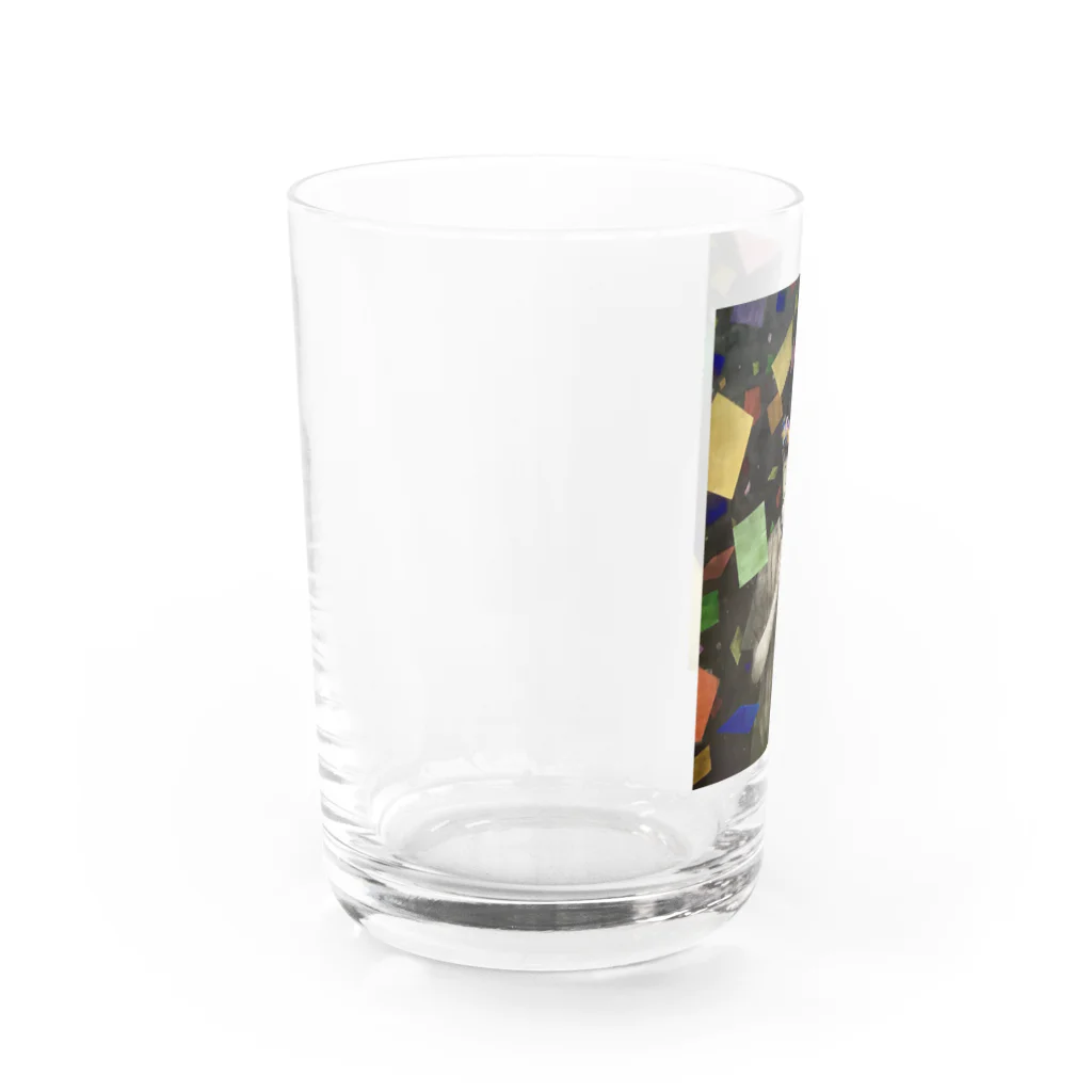 あんずのみんながいるから Water Glass :left