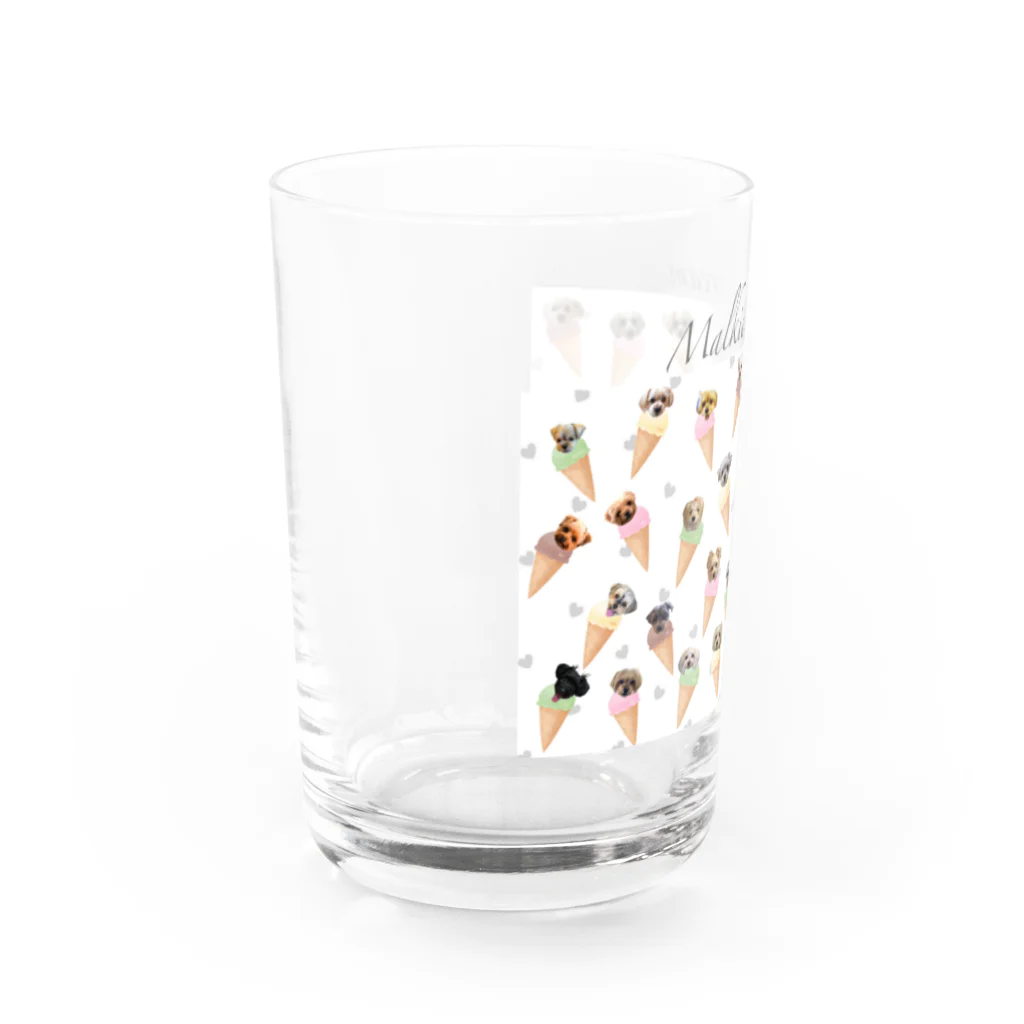 LiLunaのマルキーアイスクリーム Water Glass :left