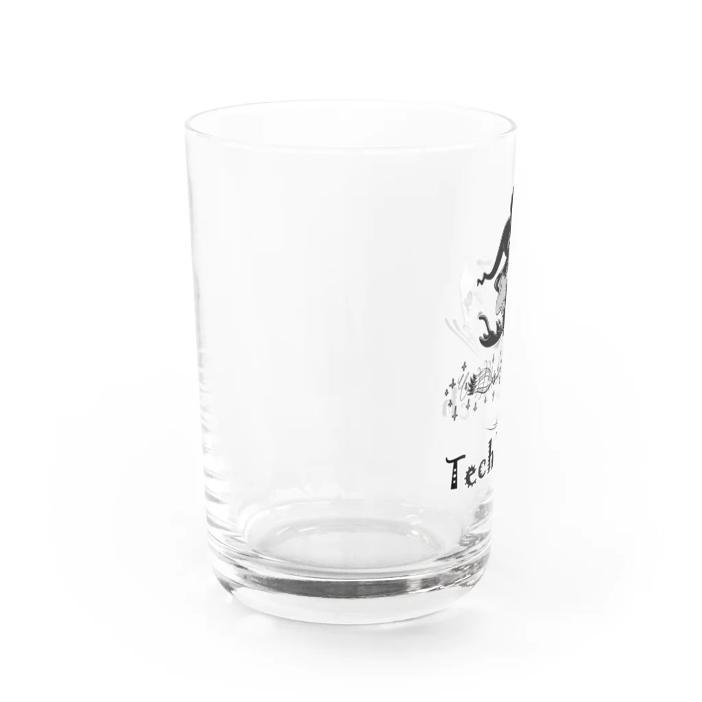 nidan-illustrationの“Tech Witch” Water Glass :left