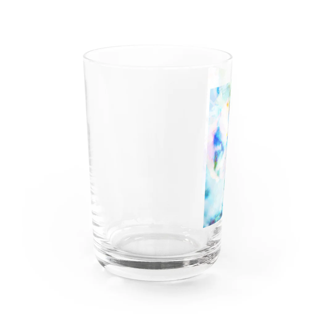 狗島のbule Water Glass :left