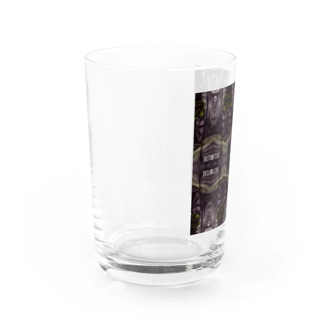 【ホラー専門店】ジルショップのゴシックルーム(紫) Water Glass :left