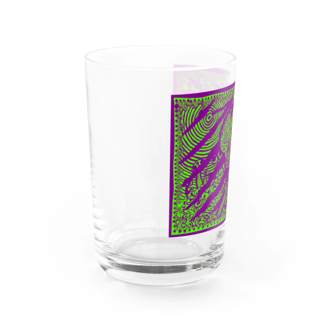 PEPECO-PINOCOのPURPLE - 髑髏 - Water Glass :left