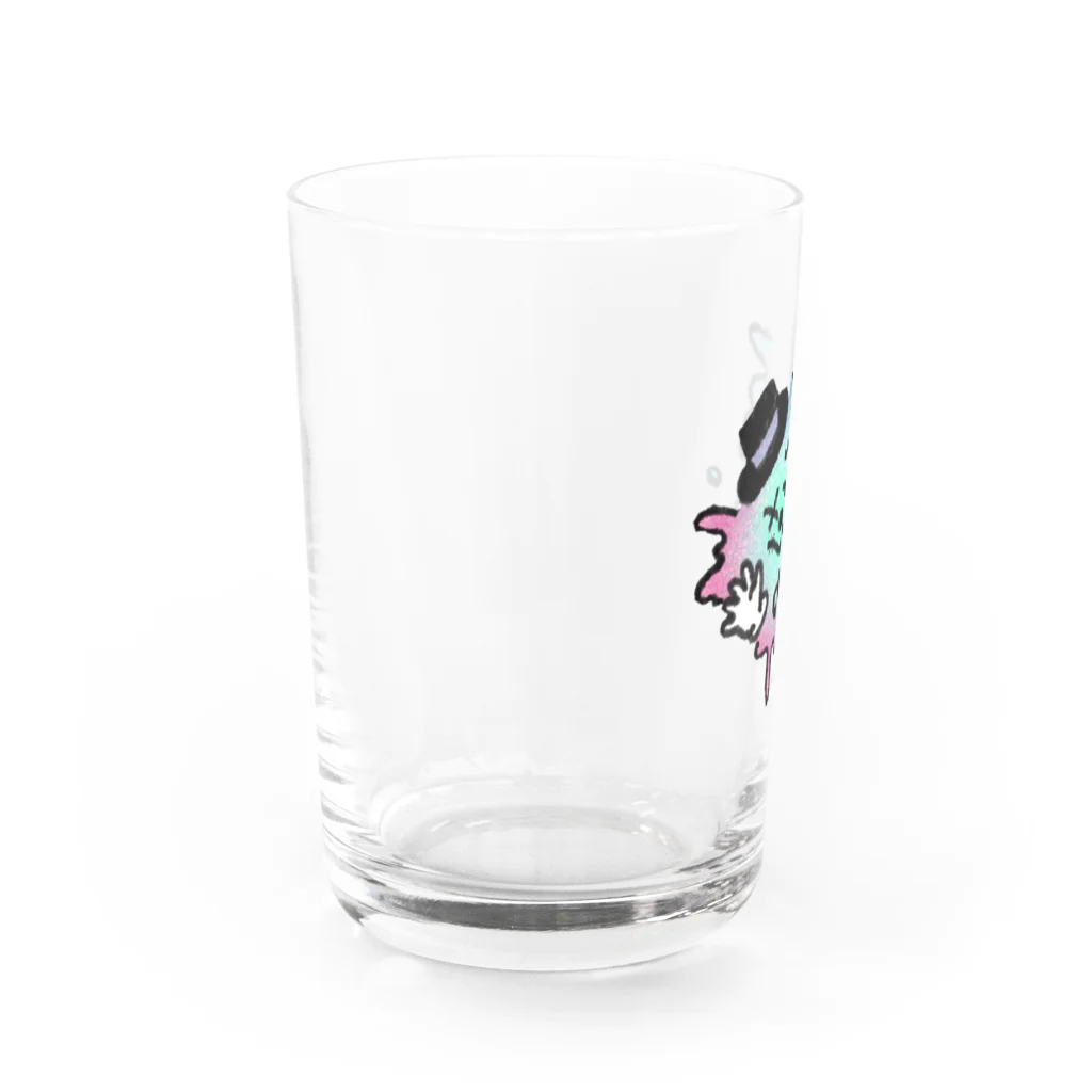 ぴまるのぺっちゃんぴえろ Water Glass :left