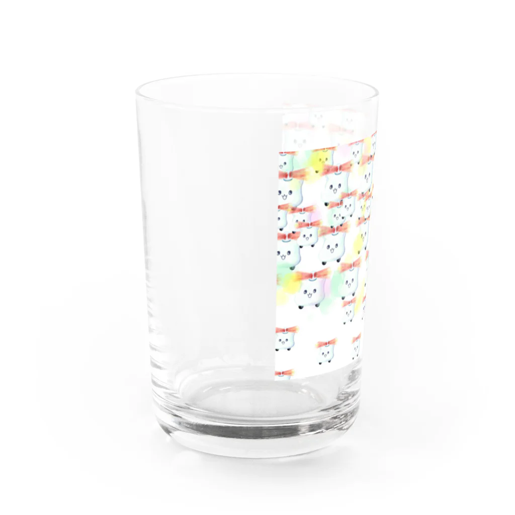 nicospyderのにゃんぴーぽー Water Glass :left