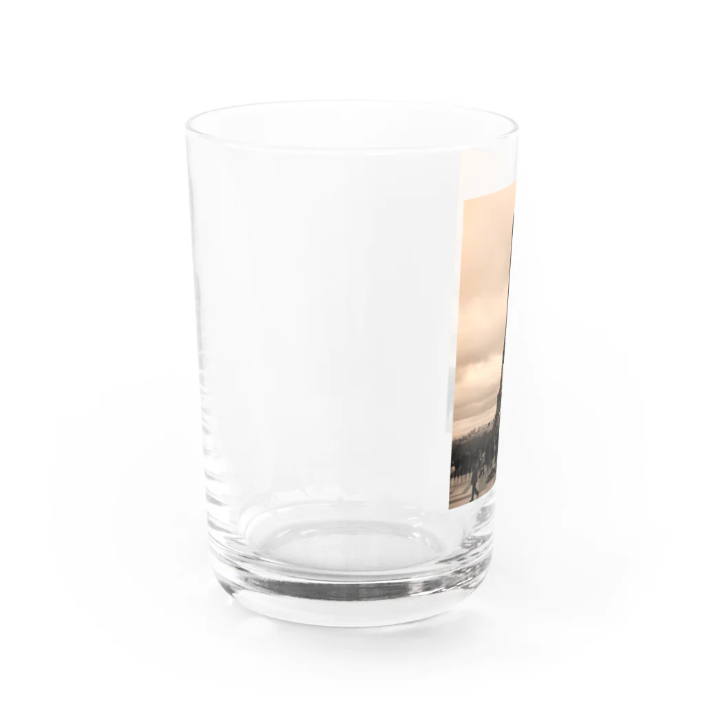 AnelaのHello Paris  Water Glass :left